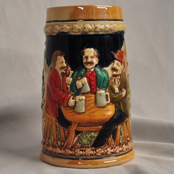 16 oz vintage C-4343 mug stein tankard German beer (177w) - Picture 8 of 11